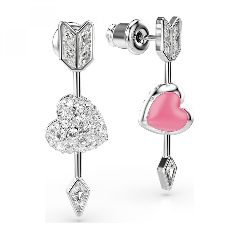 Swarovski Idyllia Reversible Heart & Arrow Earrings