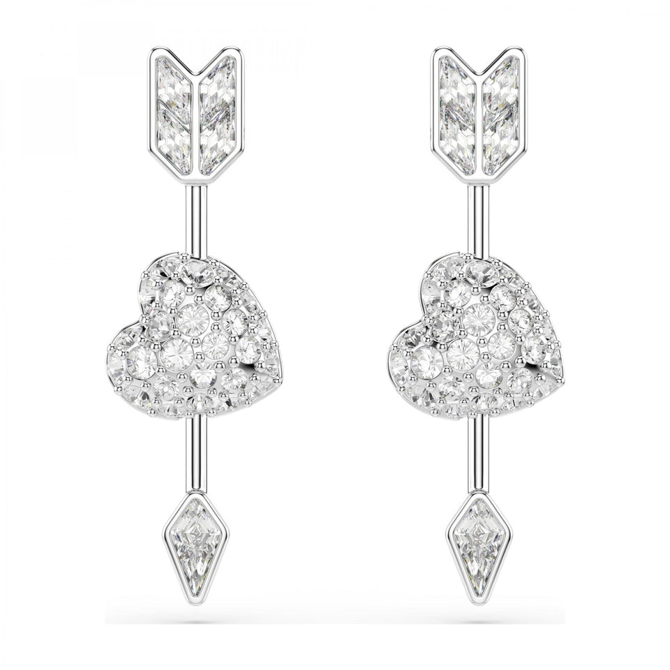 Swarovski Idyllia Reversible Heart & Arrow Earrings