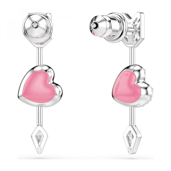 Swarovski Idyllia Reversible Heart & Arrow Earrings