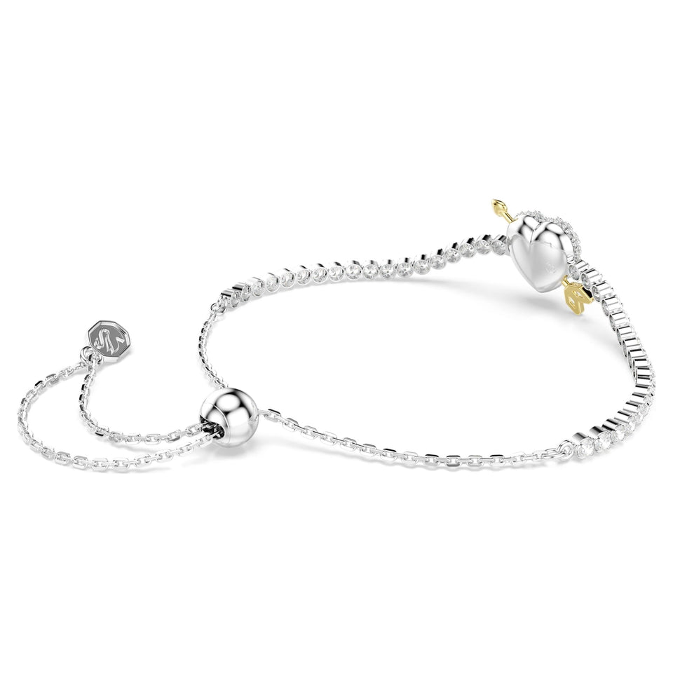 Swarovski Idyllia Stone Set Heart & Arrow Adjustable Bracelet