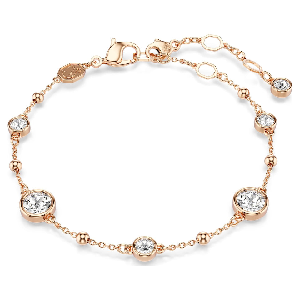 Swarovski Imber Rose Tone Circles Bracelet