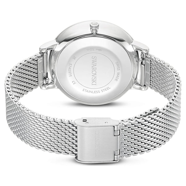 Swarovski Ladies Clarica Silver Tone Watch