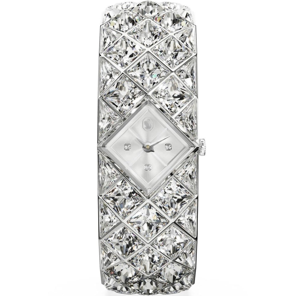 Swarovski Ladies Curiosa Stone Set Bangle Watch