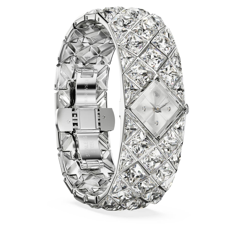 Swarovski Ladies Curiosa Stone Set Bangle Watch