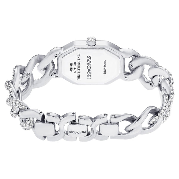 Swarovski Ladies Dexter Silver Tone Chain Watch