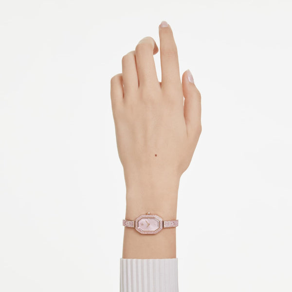 Swarovski Ladies Dextera Pink & Rose Stone Set Watch