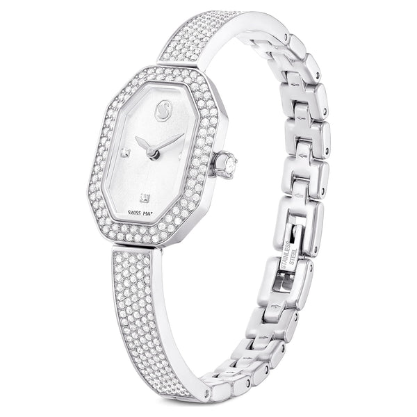 Swarovski Ladies Dextera Stone Set Bangle Watch
