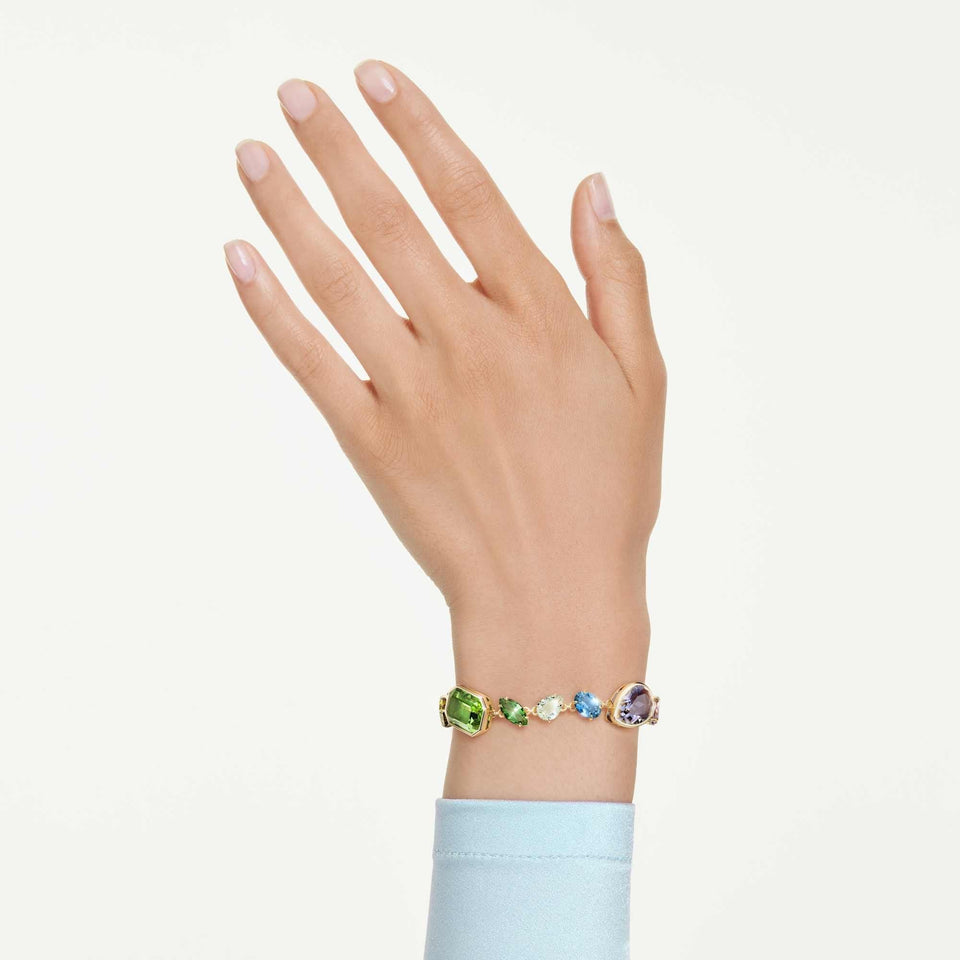 Swarovski Ladies Gema Multicolour Stone Bracelet