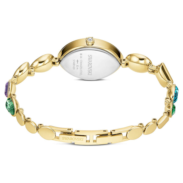 Swarovski Ladies Gema Multicoloured Crystal Bracelet Watch