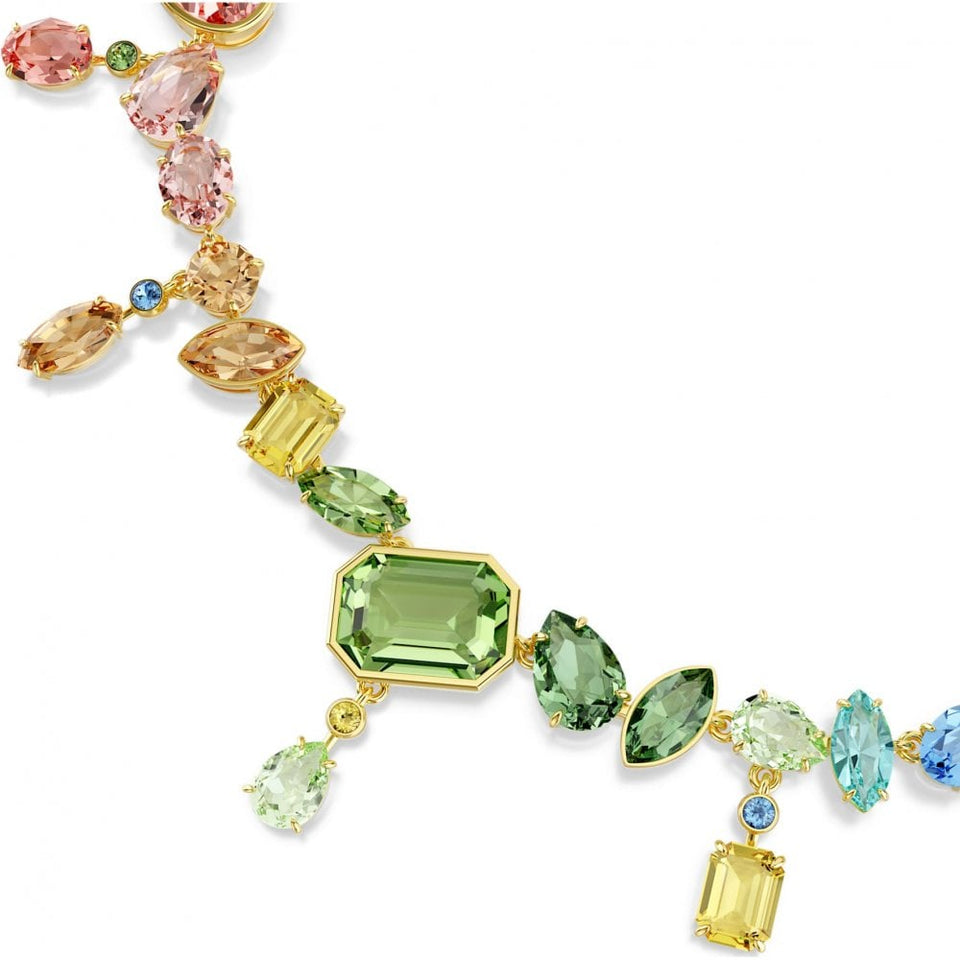 Swarovski Ladies Gema Multicoloured Stone Necklace