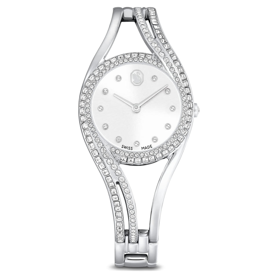 Swarovski Ladies Hyperbola Bangle Watch
