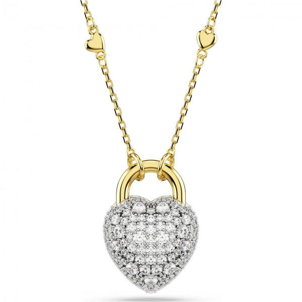 Swarovski Ladies Idyllia Heart Padlock Necklace
