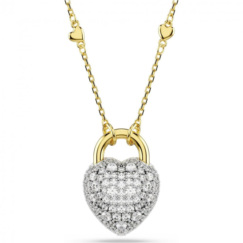 Swarovski Ladies Idyllia Heart Padlock Necklace