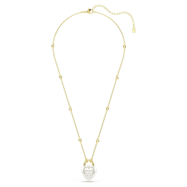 Swarovski Ladies Idyllia Heart Padlock Necklace