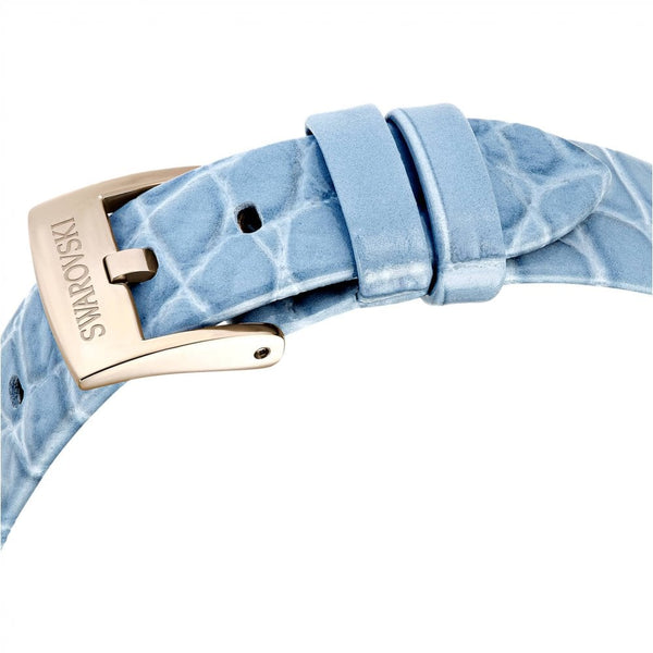 Swarovski Ladies Imber Baby Blue Leather Strap Watch