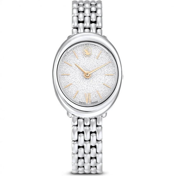 Swarovski Ladies Imber Silver Tone Oval Watch