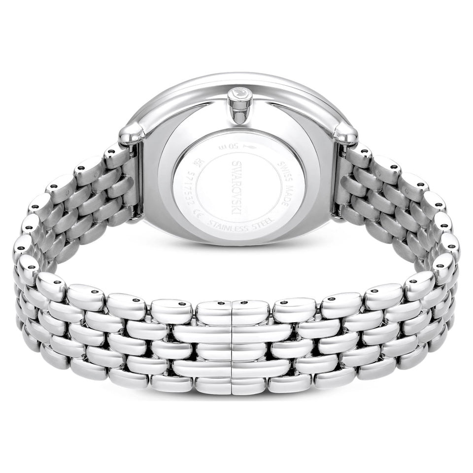 Swarovski Ladies Imber Silver Tone Oval Watch