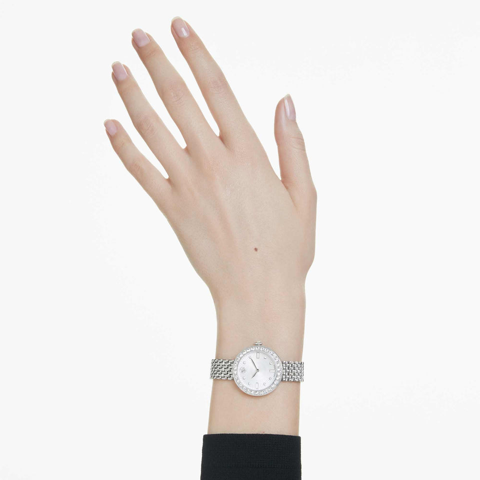 Swarovski Ladies Matrix 7 Link Silver Tone Watch