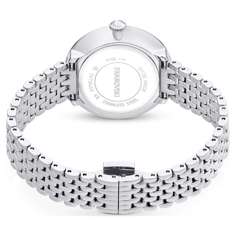 Swarovski Ladies Matrix 7 Link Silver Tone Watch