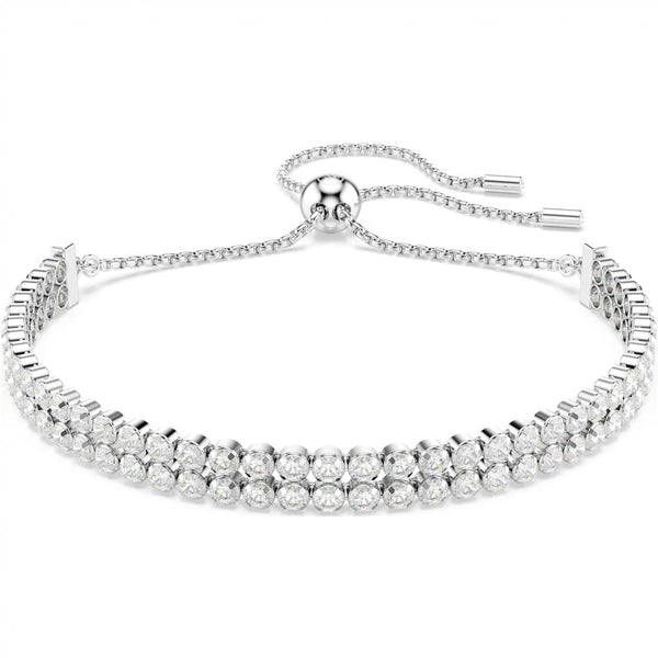 Swarovski Ladies Matrix Double Tennis Bracelet
