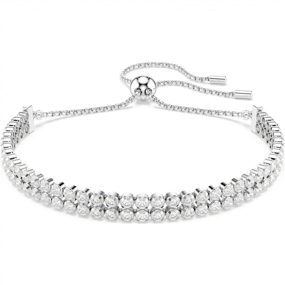 Swarovski Ladies Matrix Double Tennis Bracelet