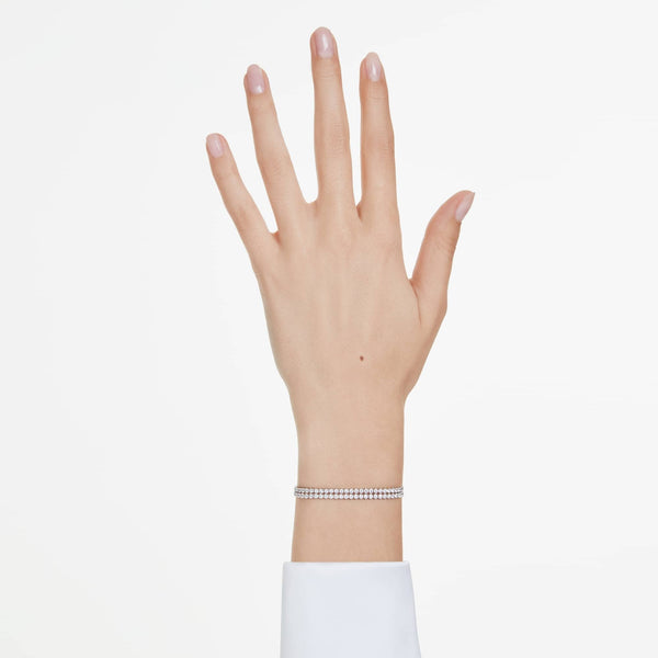 Swarovski Ladies Matrix Double Tennis Bracelet
