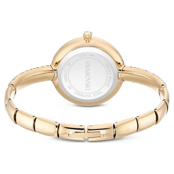 Swarovski Ladies Sublima Gold Tone Bangle Watch