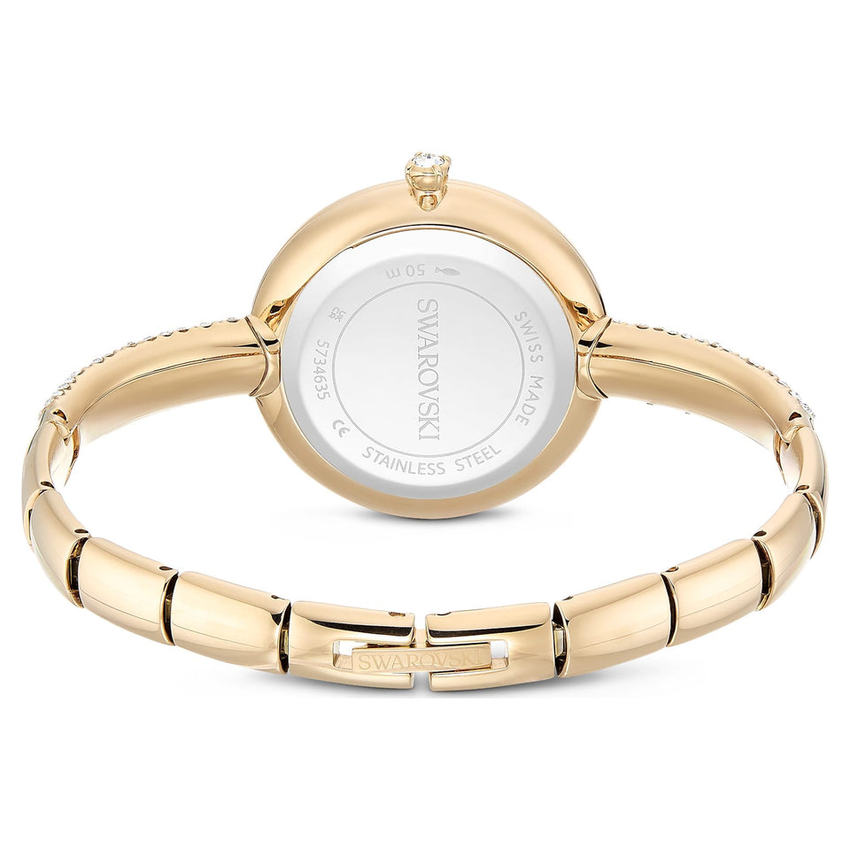 Swarovski Ladies Sublima Gold Tone Bangle Watch