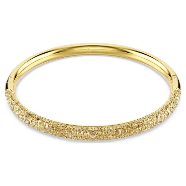 Swarovski Ladies Sublima Gold Tone Pave Bangle