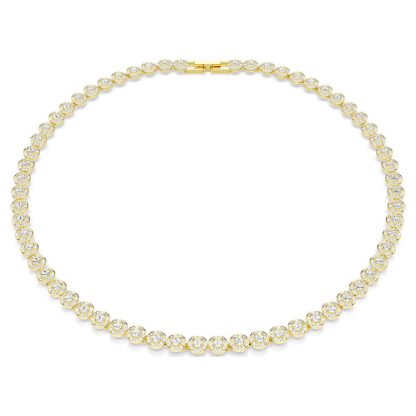 Swarovski Ladies Una Angelic Gold Tone Necklace