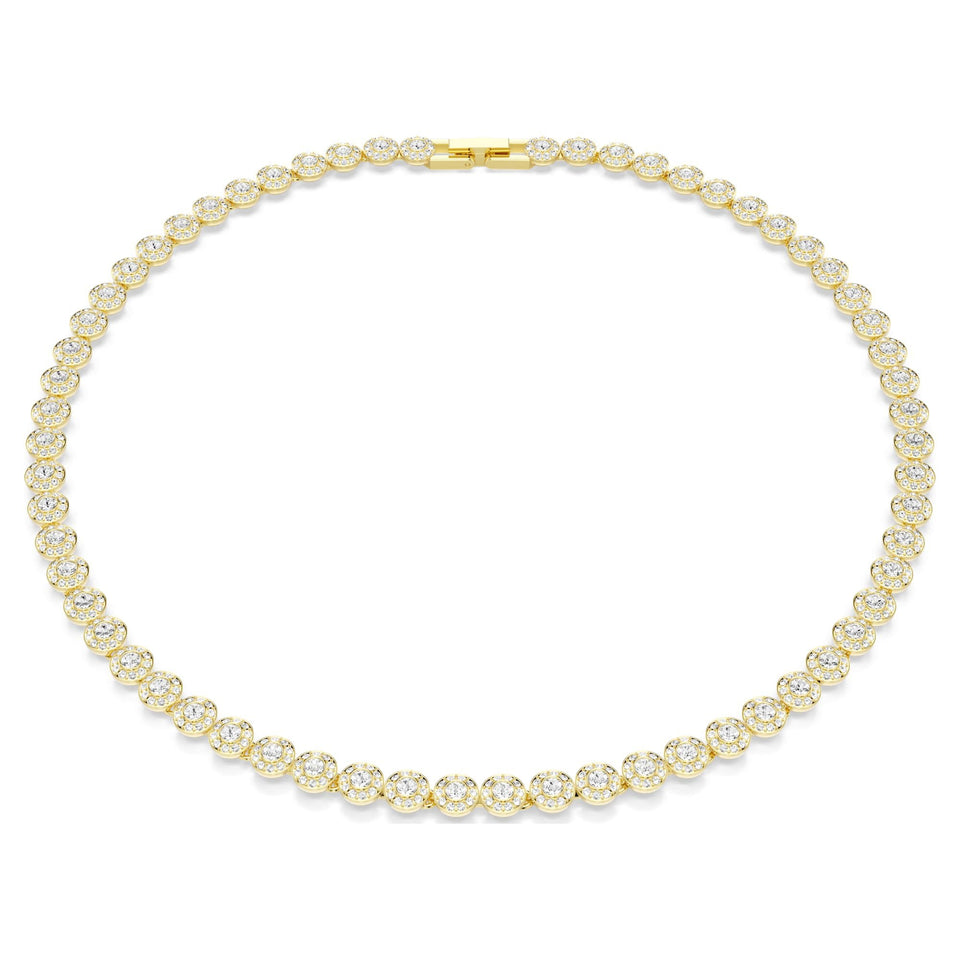 Swarovski Ladies Una Angelic Gold Tone Necklace