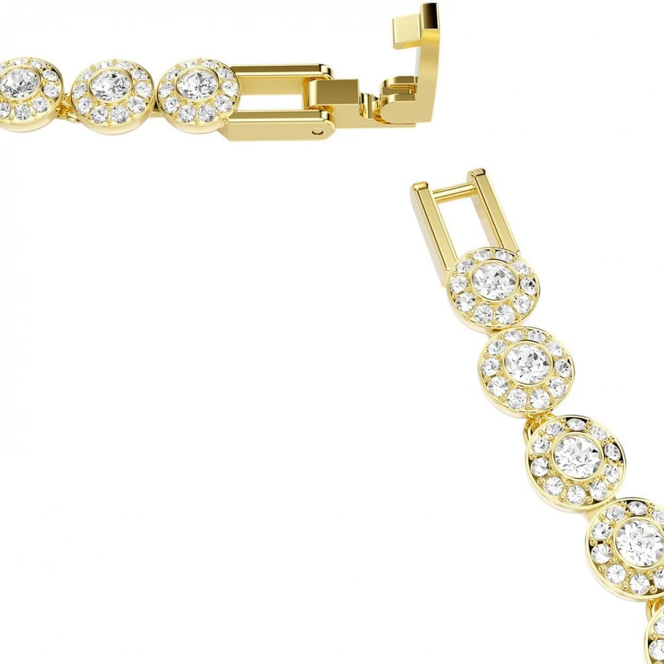 Swarovski Ladies Una Angelic Gold Tone Necklace