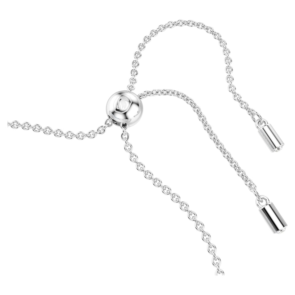 Swarovski Matrix Blue & Silver Adjustable Tennis Bracelet