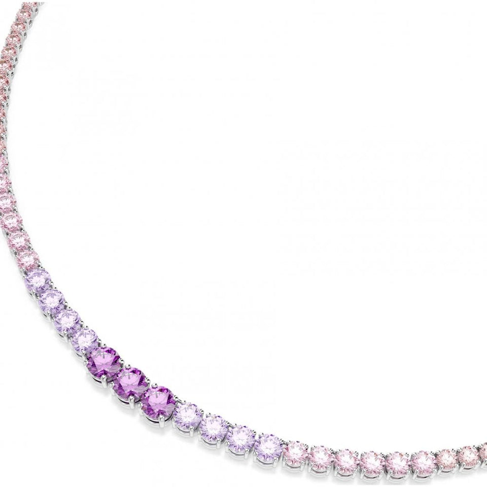 Swarovski Matrix Gradient Multicoloured Stone Necklace