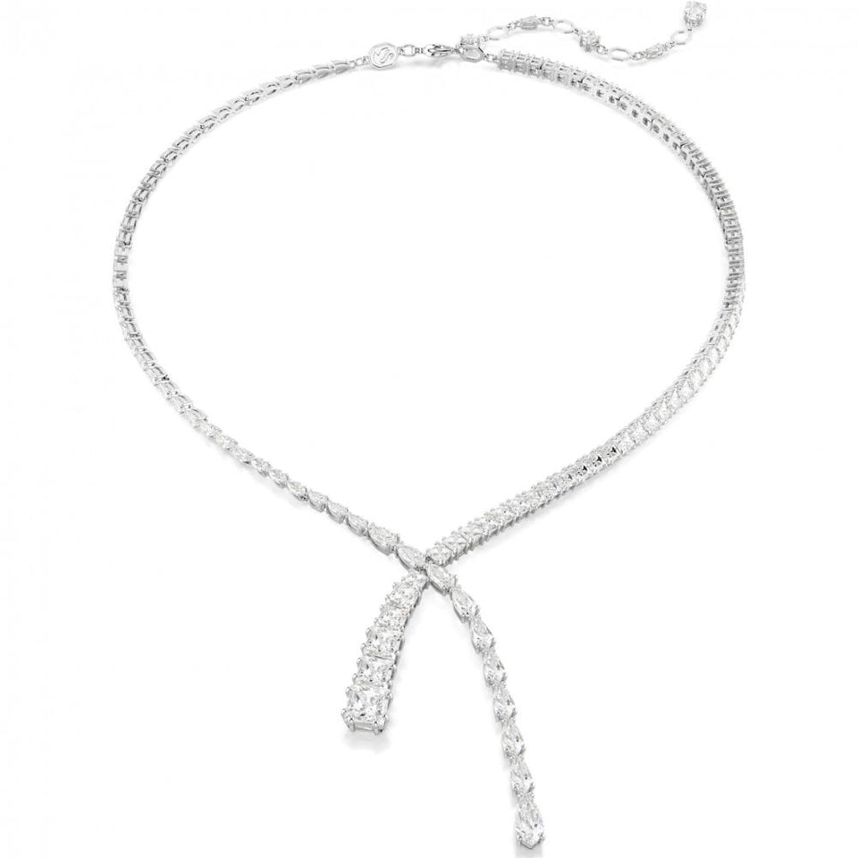 Swarovski Matrix Mixed Cuts 'Y' Necklace