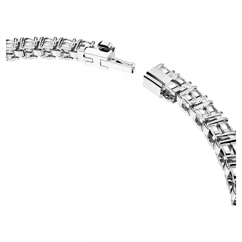 Swarovski Matrix Round Cut Stone Set Tennis Bracelet