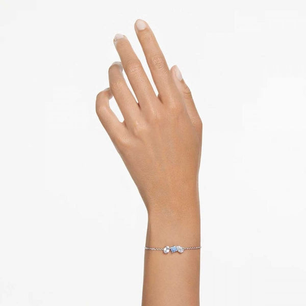 Swarovski Mesmera Mixed Cut Blue Stone Set Bracelet