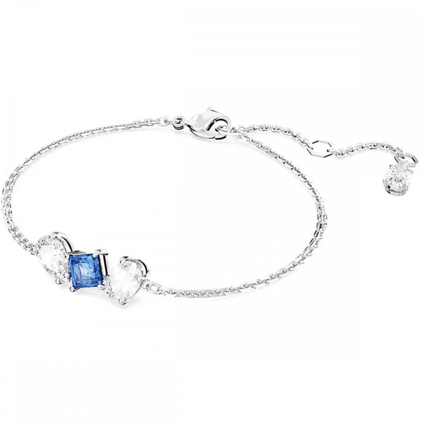 Swarovski Mesmera Mixed Cut Blue Stone Set Bracelet
