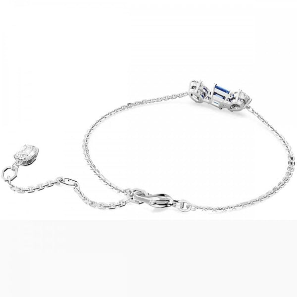 Swarovski Mesmera Mixed Cut Blue Stone Set Bracelet