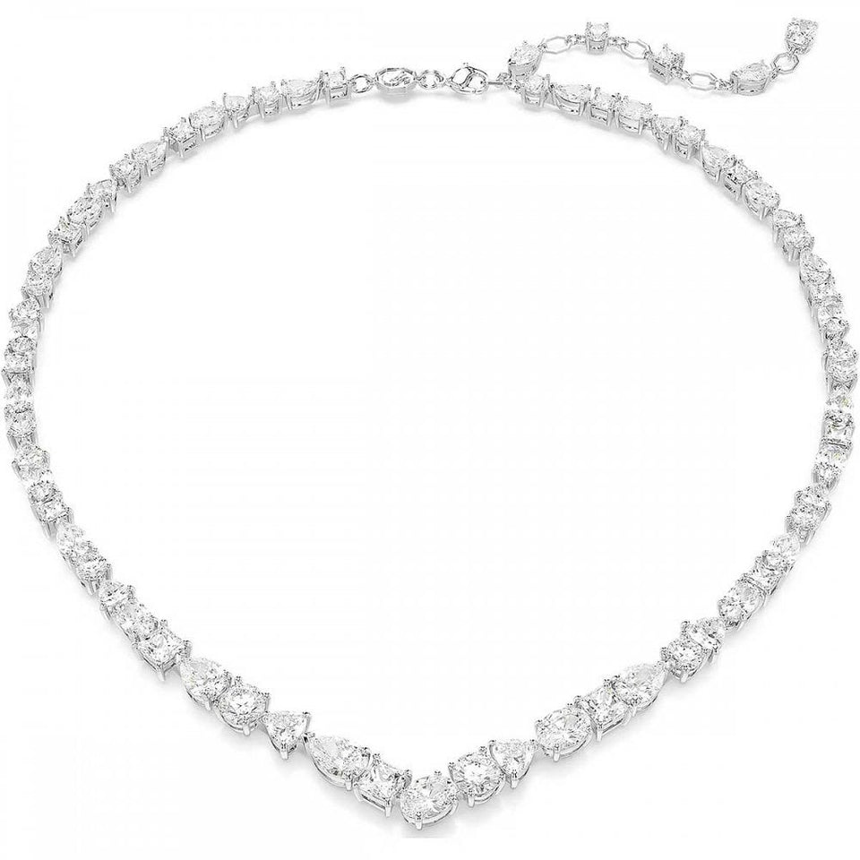 Swarovski Mesmera Mixed Cut Fixed Stone Set Necklace