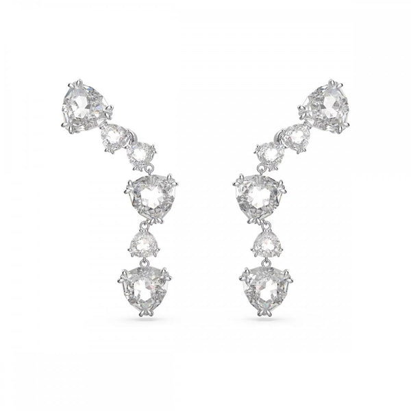 Swarovski Mesmera Trilliant Cut Stone Set Earrings Cuffs