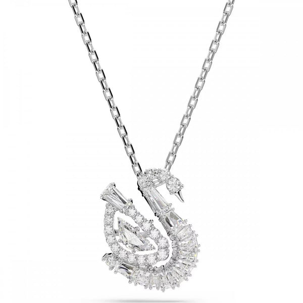 Swarovski Mixed Cuts Stone Swan Necklace