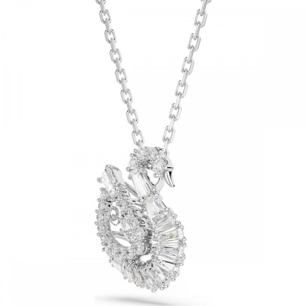 Swarovski Mixed Cuts Stone Swan Necklace