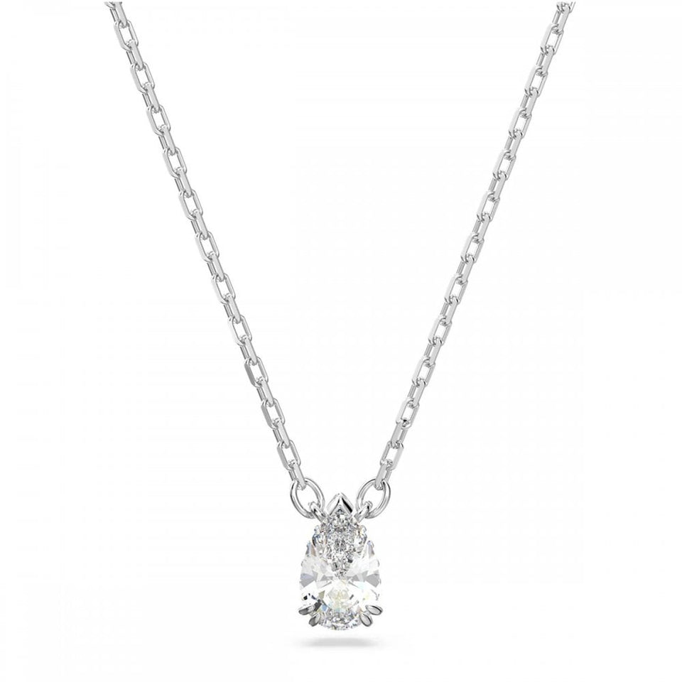 Swarovski Stilla Pear Cut Stone Set Necklace