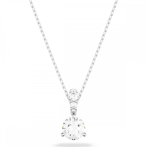 Swarovski Stilla Round Cut Drop Stone Set Necklace