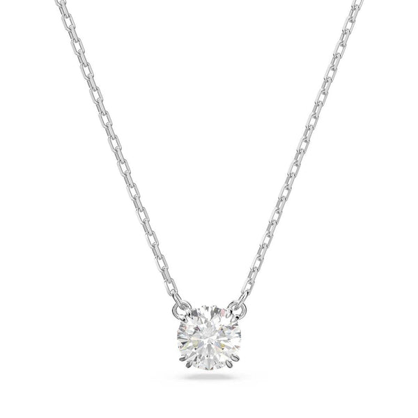 Swarovski Stilla Round Cut Stone Set Necklace