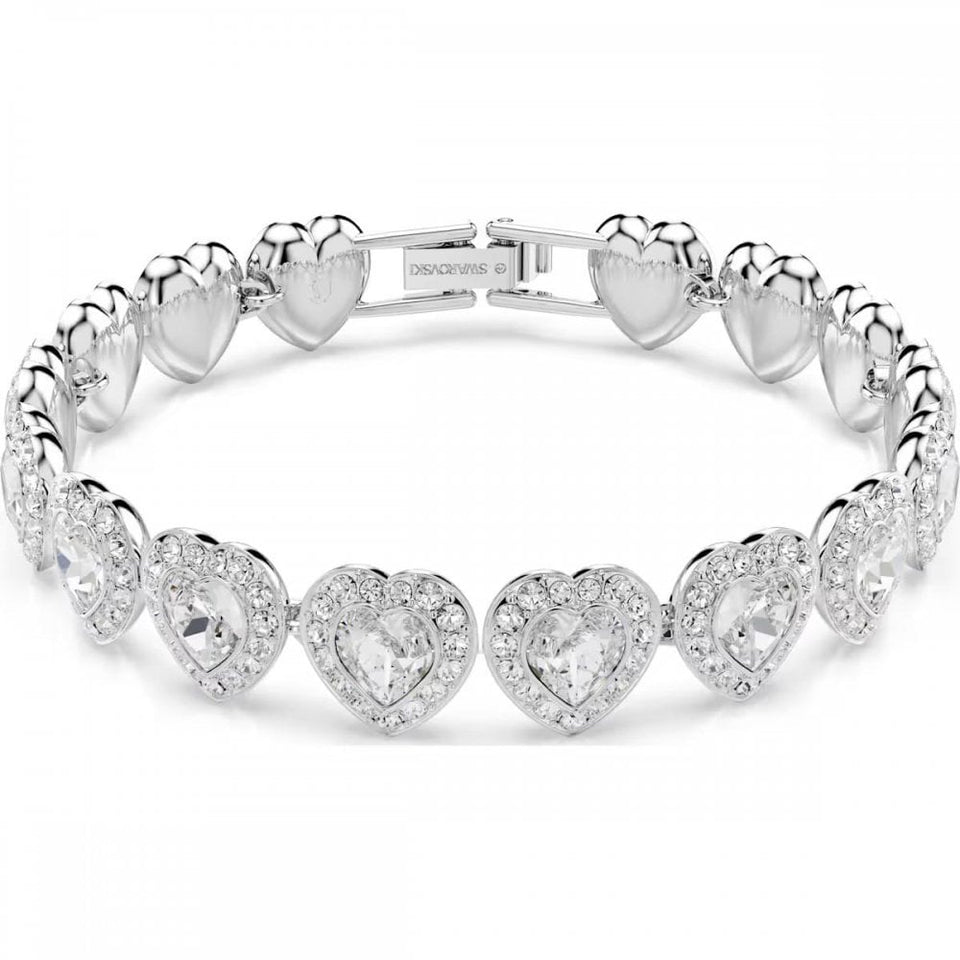 Swarovski Una Angelic Angelic Heart Shaped Stone Set Bracelet