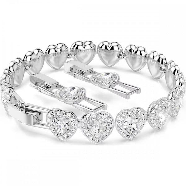 Swarovski Una Angelic Angelic Heart Shaped Stone Set Bracelet