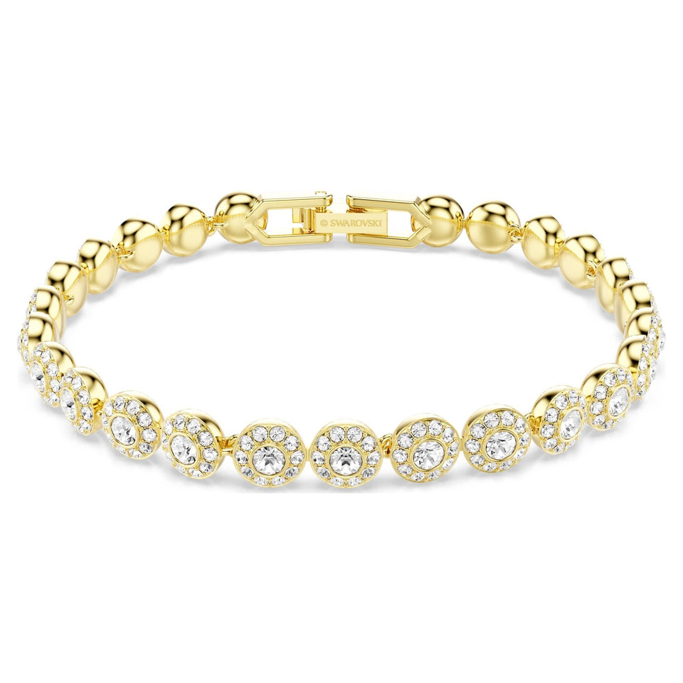 Swarovski Una Angelic Gold Tone Bracelet