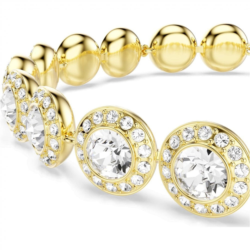 Swarovski Una Angelic Gold Tone Bracelet
